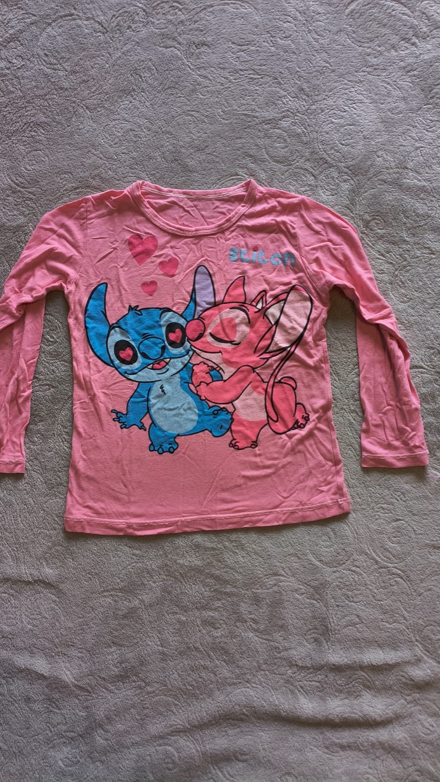 Blusa Infantil Stitch - Tam. 6