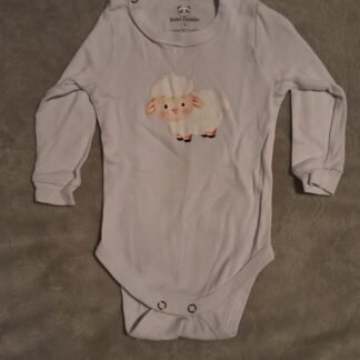 Body Infantil Bebê Panda - Tam. M ( 3 a 6 meses)